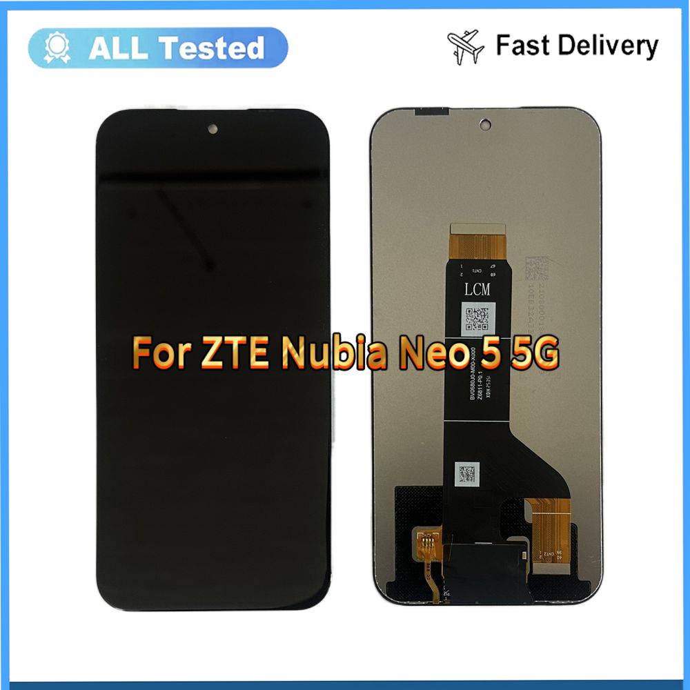 Полная сборка LCD-экрана и дигитайзера для ZTE Nubia Neo 5 5G