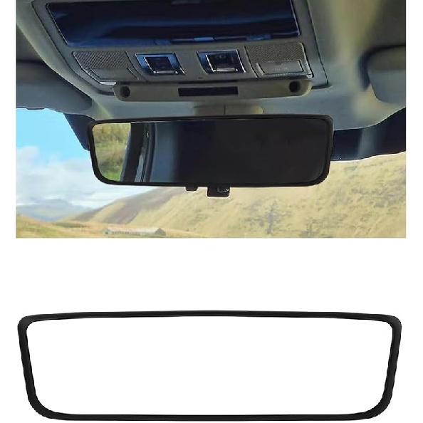 Rear View Mirror Protector Frame, Silicone Car RearView Mirror Cover Compatible with Model 3 and Y, Auto Interior Decoration Gifts, Car Accessories