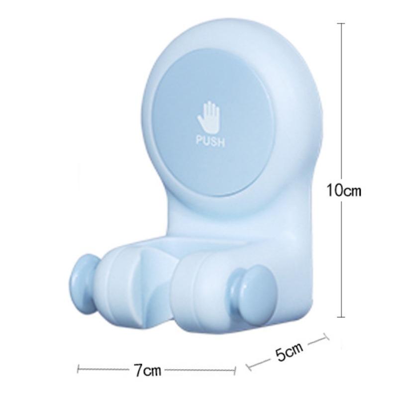 Universal showerhead holder, bathroom suction cup bracket, non drilling movable showerhead base
