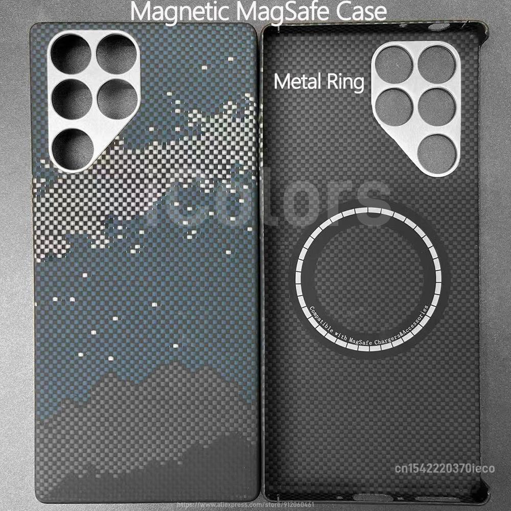 For RedMagic 11S Pro Plus / 11 Pro Plus Aramid Carbon Fiber Case Magnetic with MagSafe Ultra Thin Lightweight Protective Cover