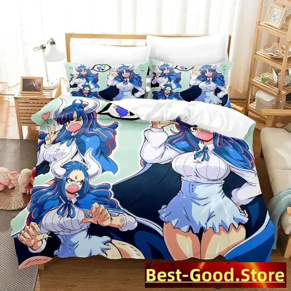 Ulti Anime Bedding Set Cartoon Anime Three-piece Set Adult Kid Bedroom Duvetcover Sets 3D Kawaii Girls Parure De Lit 2 Personnes