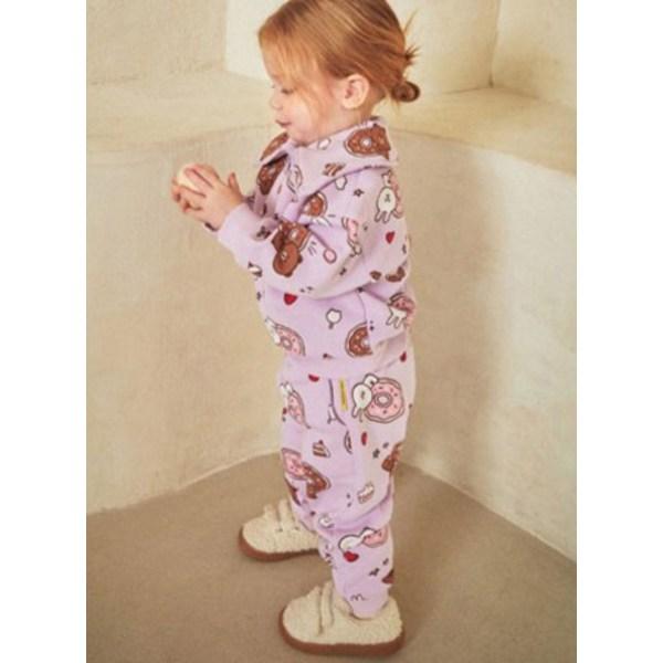 Molly Melly Kinder-Set „Friends Petite Sweet“ aus Bump-Oberteil und -Unterteil mit halbem Reißverschluss