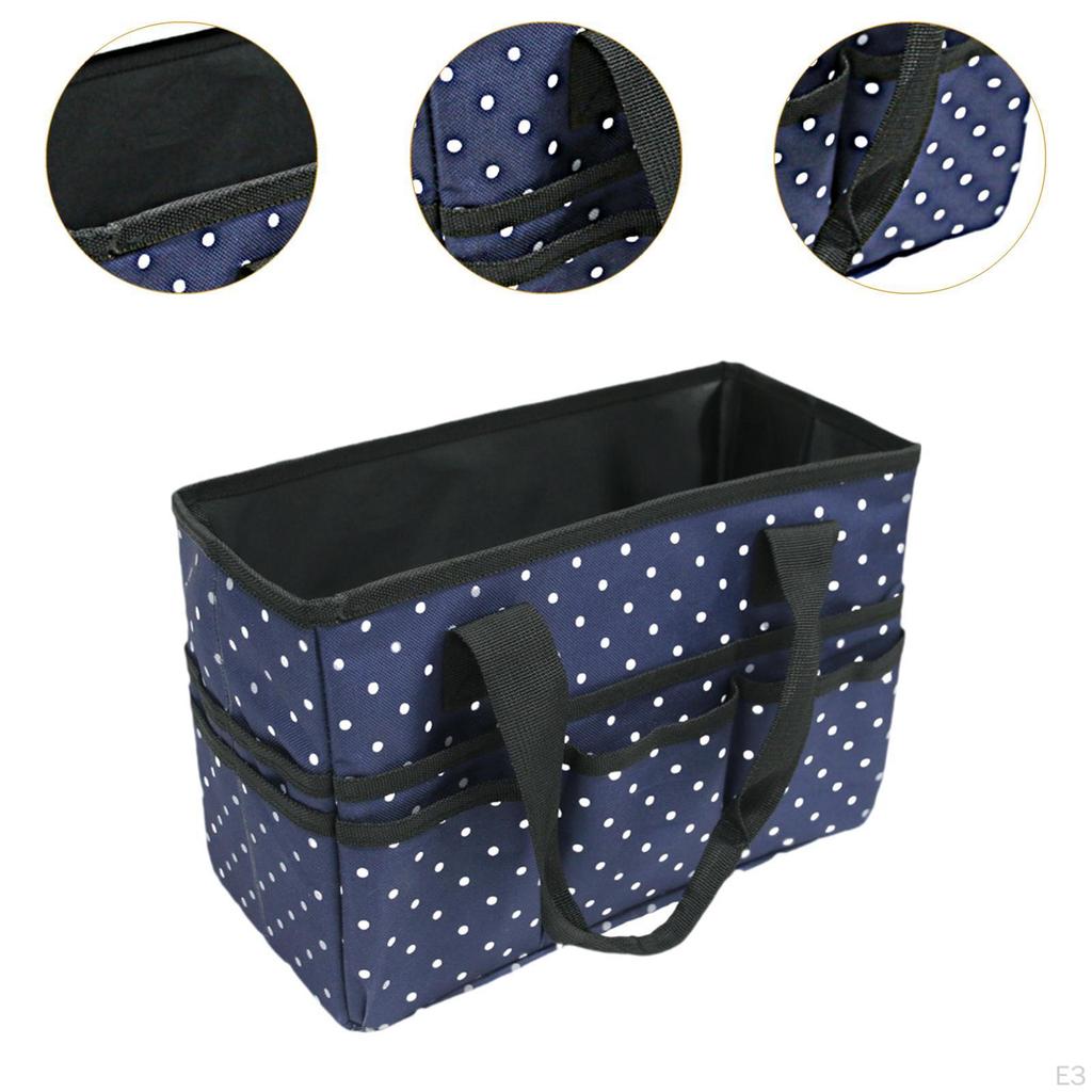 Craft Organizer Tote Bag Carrier Painting Supplies Storage for School