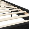Bed Frame Black Oak 80 x 200 cm Particleboard