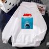 Jaws Thriller Film Hoodies Herren Damen Kleidung Winter Langarm Kapuzenpullover Grafik Sweatshirts Streetwear Männlich Lässig Oberteil