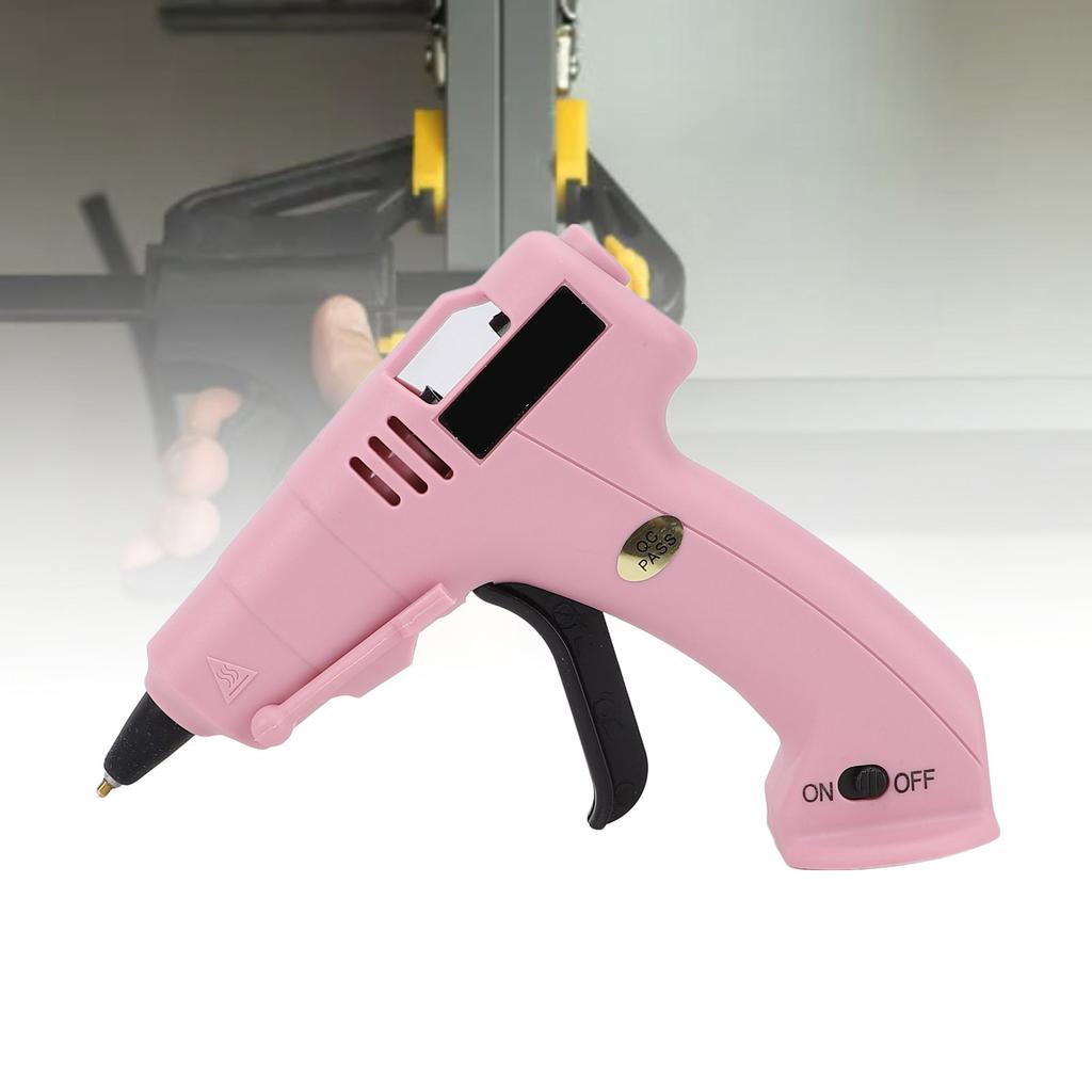 Cordless Hot Glue Gun With Glue Sticks Set Rapid Heat Up USB Rechargeable for Children Handicraft