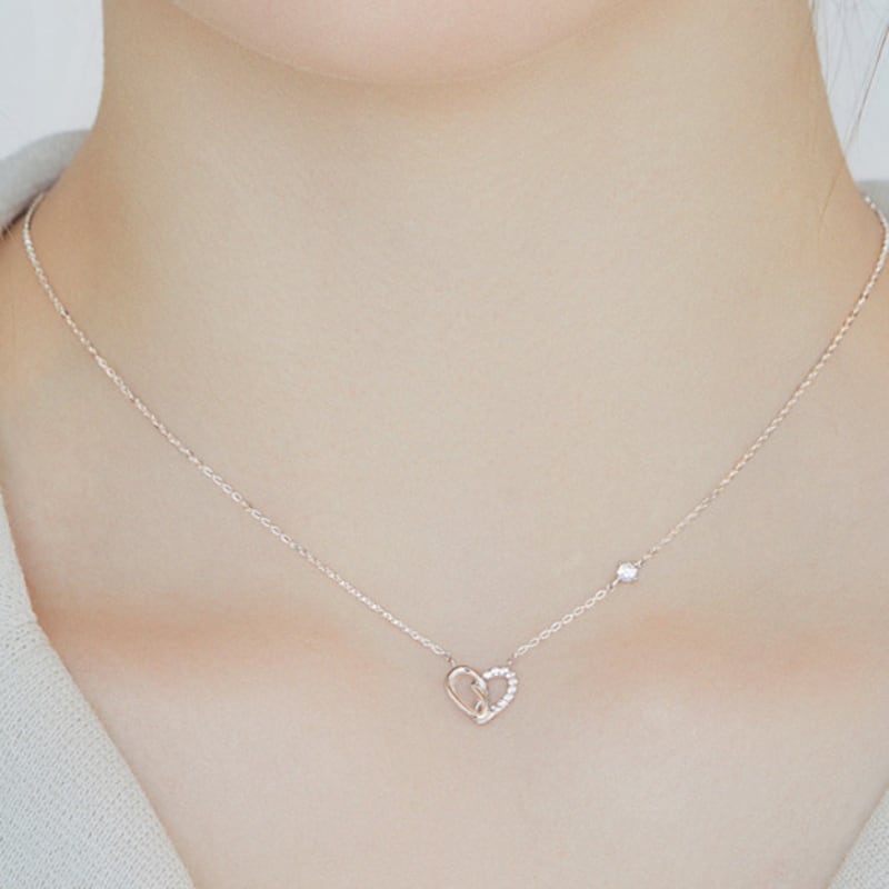 J.ESTINA ETER HEART Necklace (JJERNQ3BF692SW420)