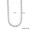 European Style 18K Gold Titanium Steel Square Link Necklace & Bracelet Set