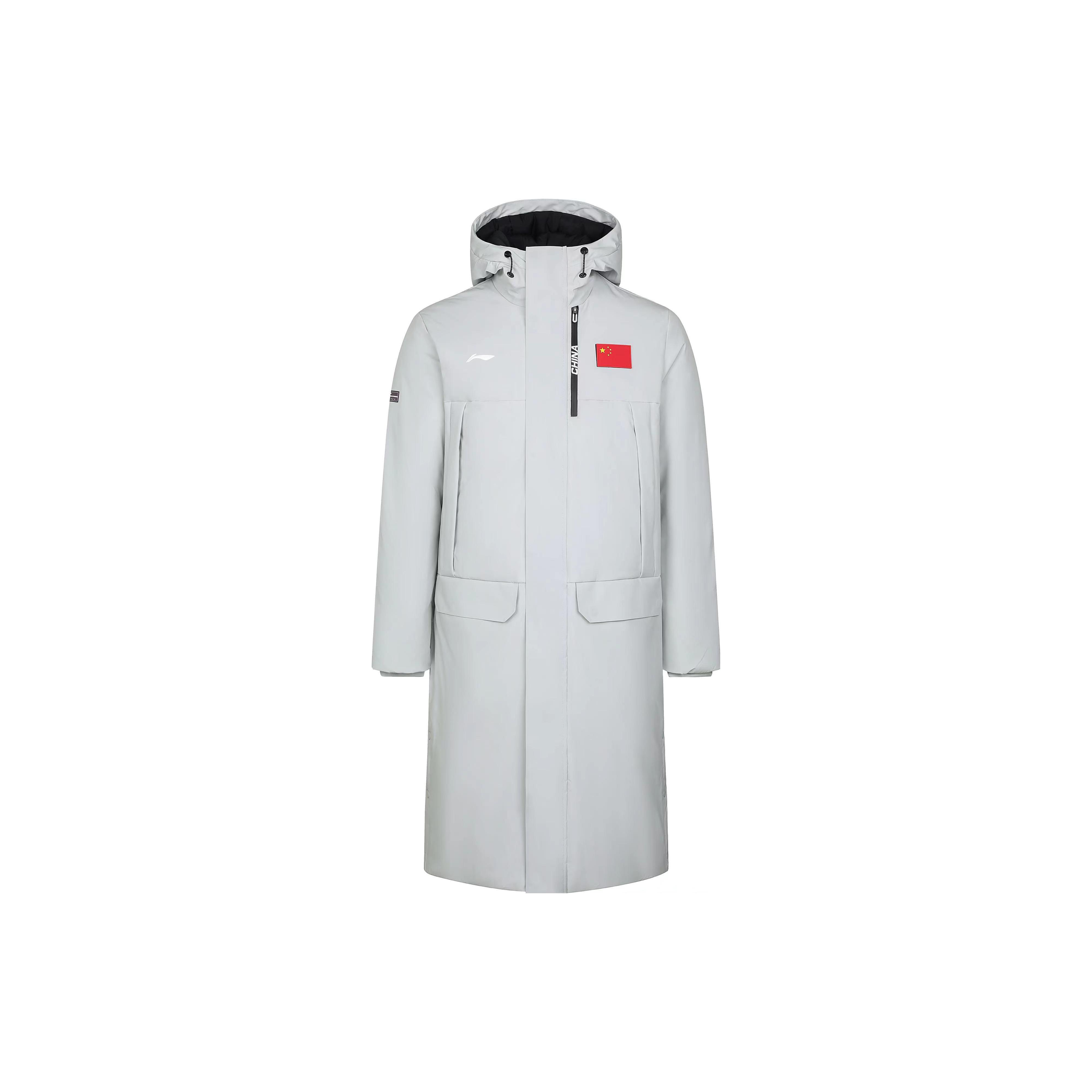 Li Ning Down Jacket Unisex White AYMS007-3 XL