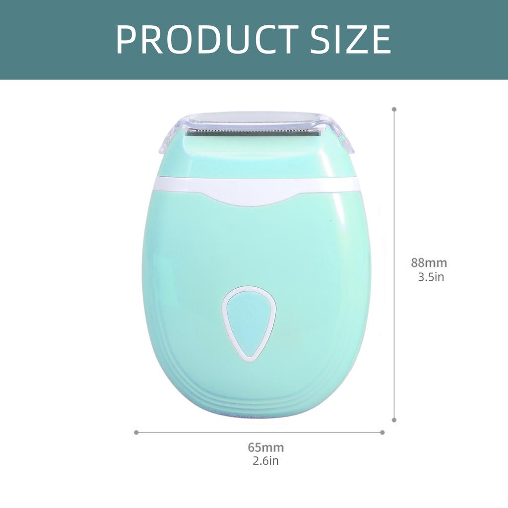 Electric Shaver for Women Electric Cutter for Womens Bikinis Legs Underarm Public Hair Rechargeable Trimmer Wet Dry Use