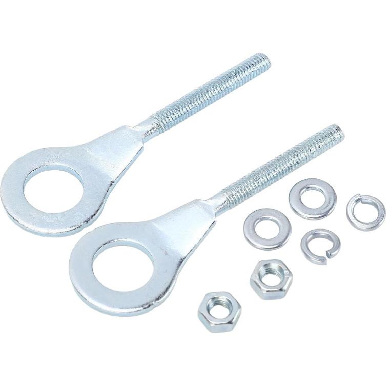 Chain Tensioner Adjuster Mini Bike 2pcs 15mm Chain Axle Tensioner Adjuster Pit Dirt Bike CRF50 ATV to