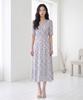 SOUP Smoke Banding Flower Long Dress (Oa4Opt8)