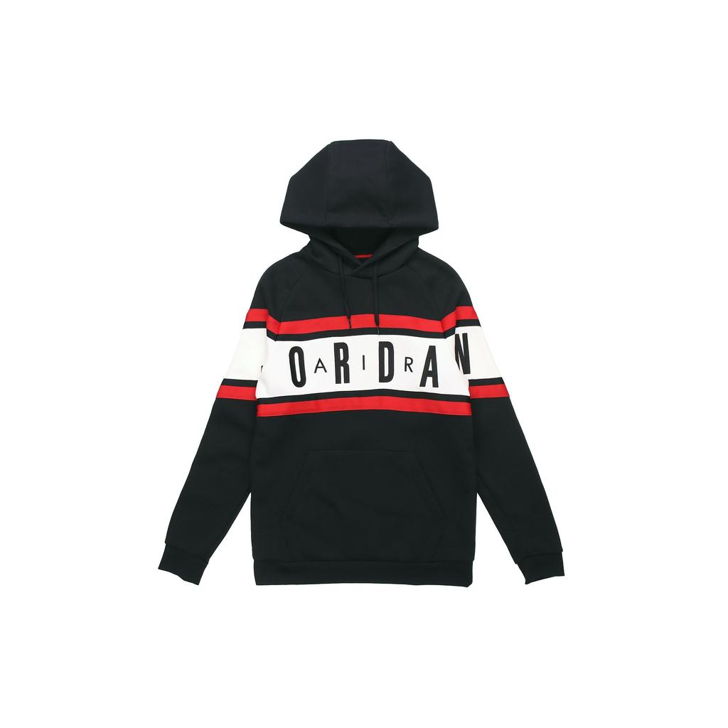 Pánská fleecová mikina s kapucí Air Jordan Černá BQ5655-010