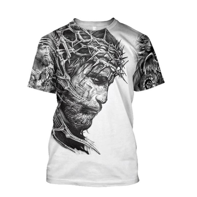 3D Printed Cool Bear T-Shirt For Men Animal Pattern Tees Summer Casual