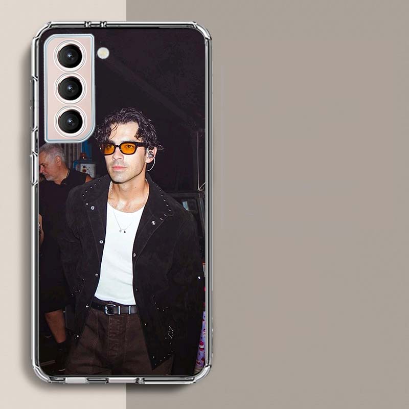 Singer J-Joe Jonas Phone Case For Samsung Galaxy S25 Edge S24 S23 FE S21 S20 S10 Plus S22 S26 Ultra Cover Clear Cases TPU Capa S