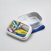 Skater Aluminum Bento Box for 370ml Insulated Includes Lunch Made In Plarail Boys Kids, Capacity, Storage, Belt, Japan, 26, ALB5NV-A