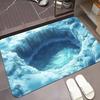 Dywan 3D z wizualną dziurą, iluzja optyczna, mata podłogowa, antypoślizgowa, chłonna mata łazienkowa, realistyczna głębia