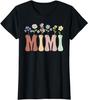 Grammy Gifts Women Wildflower Floral Design Grammy T-Shirt Women's Fashion Nana Gigi Grandma Tees Yaya Mimi Mother's Day Clothes