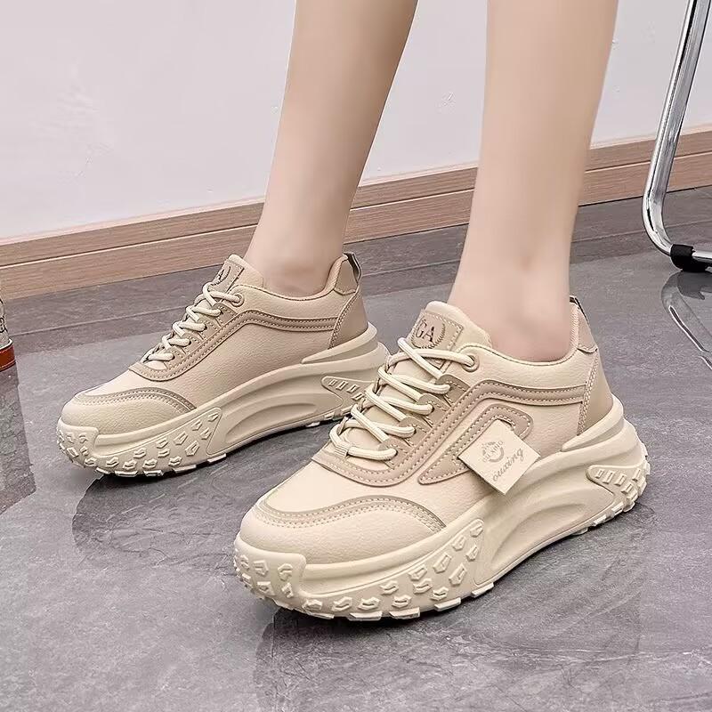 

Інс Платформа Татові Кросівки Осінь Нові Вуличні Фото Студентські Бігові Спортивні Кросівки Збільшують Зріст та Дозвілля 35 коричневий