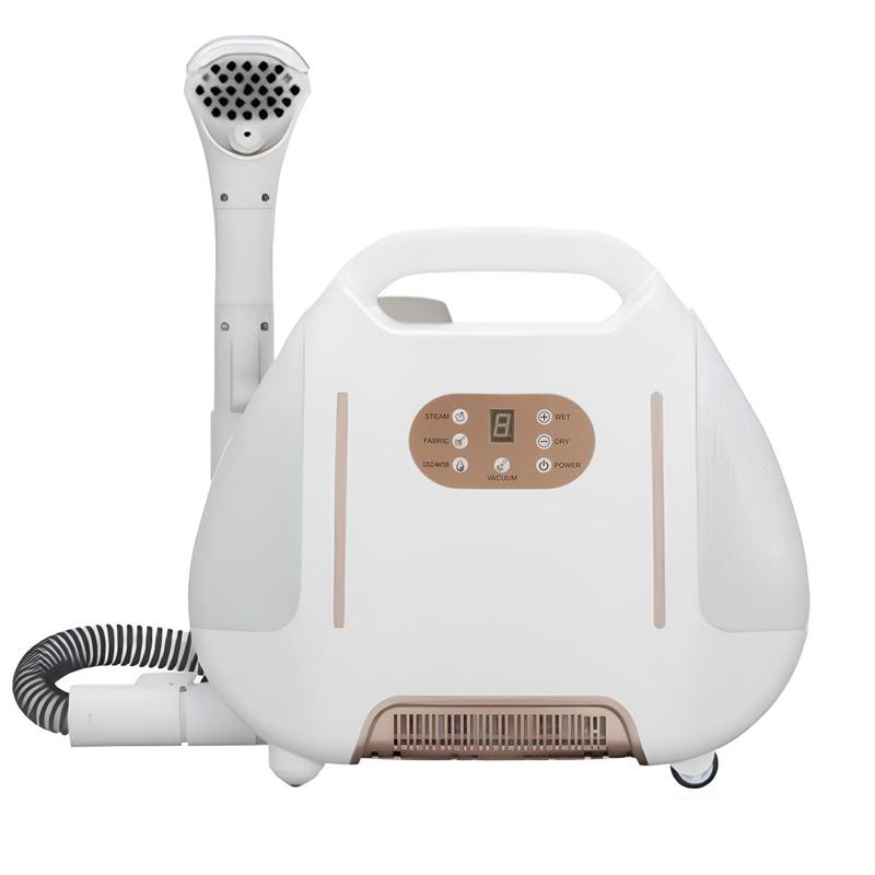 

Пароочиститель высокого давления, портативный очиститель ковров, мощная машина для глубокой очистки пятен для дома, кухни, кондиционера, домашних животных EU&220V белый