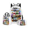 Cartoon Printing Casual Shoulder Bag Junior High School Students Large Capacity Backpacks