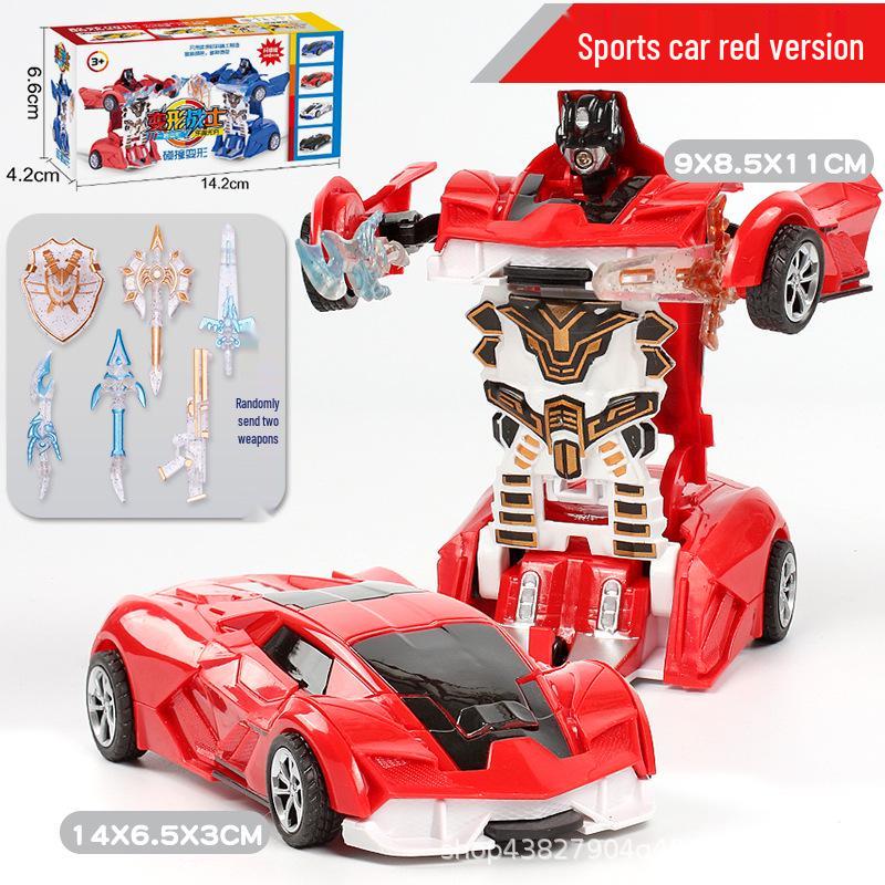 Children's Pull Back Forklift Toy Car with Color Box