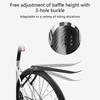 Bike Mudguard Bicycles Foldable Mudguards Portable Adjustable Bike Mud Flap Rear Mud Guard for BMX Mountain Road Bikes