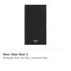 EMPORIO ARMANI Recycled Leather Wallet Large Men's Black Y4R605-Y138E-81072