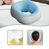 Breathable Memory Foam Pillow, Multi-Purpose Ergonomic Home Massage Headrest for Flights,