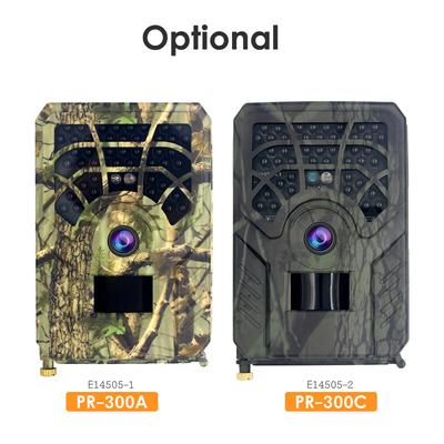 Caméra de chasse numérique 12 MP HD, vision nocturne infrarouge activée par le mouvement