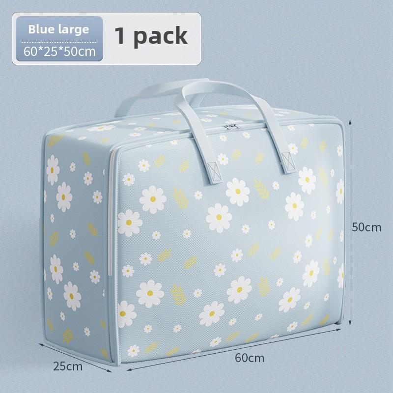 Daisy Clothes Storage Bags, Large Capacity Moving Bags, Foldable Quilt Storage Bag, Travel Storage Bags, Home Organizer