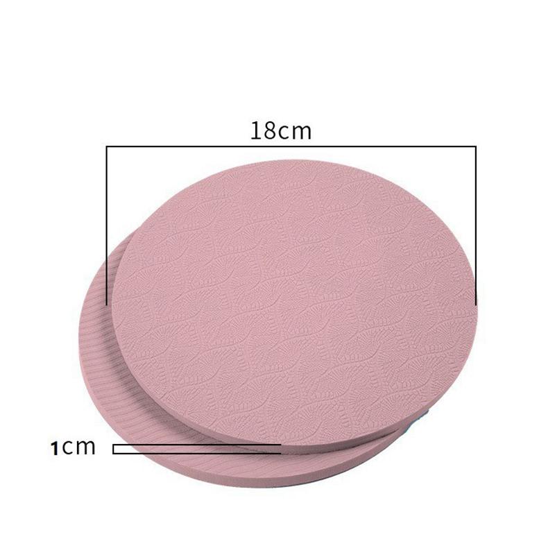 2 Stück Yoga-Knieschoner, Yoga-Kniekissen, dicke Übungspolster für Knie, Ellbogen, Handgelenke, Hände, Kopf, Schaumstoff, Pilates-Kniepolster