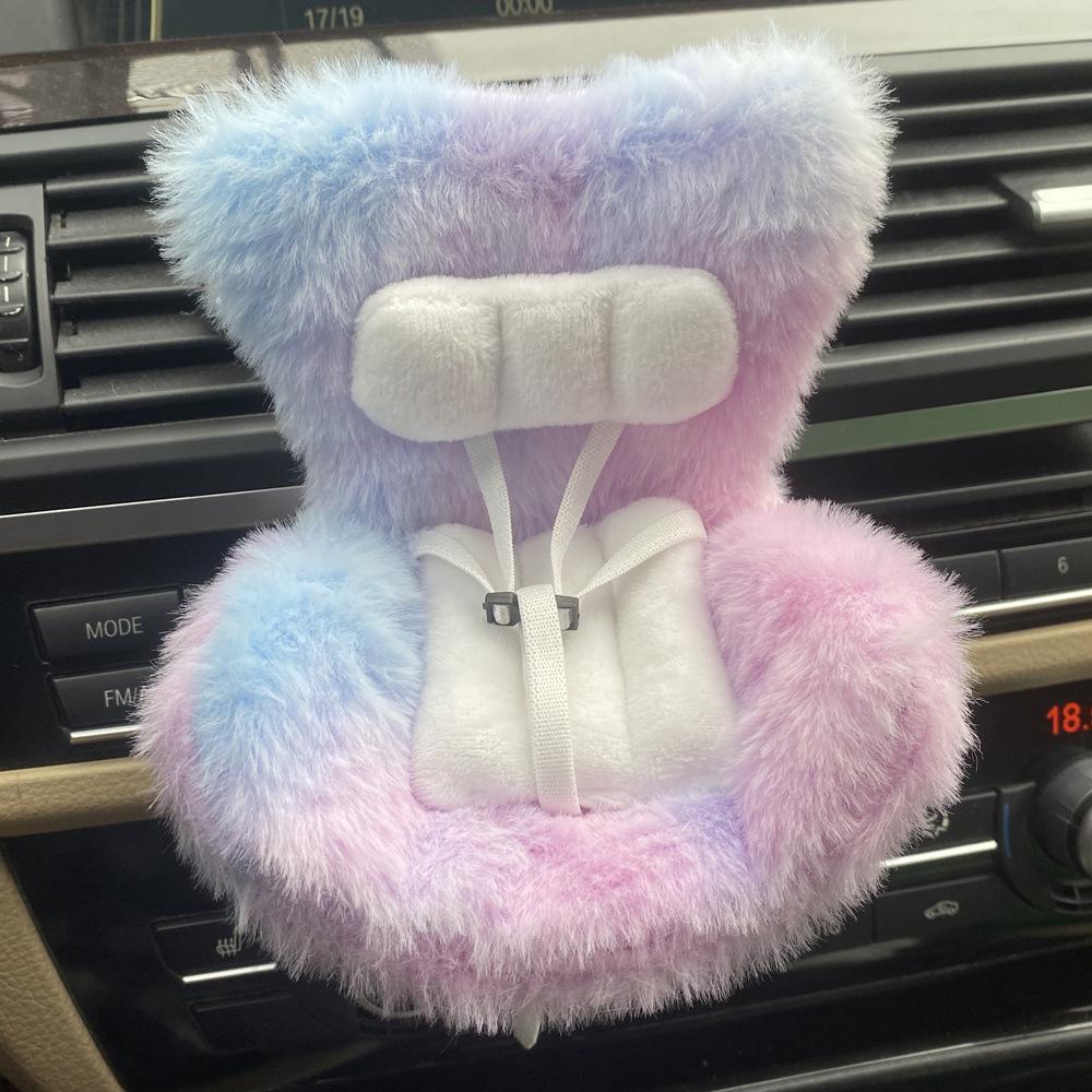 Puppensitz Autozubehör Ornament Labub Sicherheitssitz Puppenzubehör Dekoration