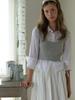 Liel Peche Knit Vest (Gray)