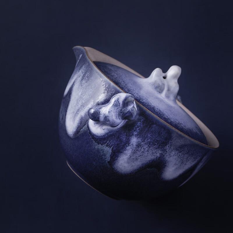 HWM Wanqian Ceramic Travel Kung Fu Tea Set