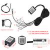 4/5/6 In 1 Car Ambient Decoration Lamp Kit RGB Neon Bluetooth App Control Cigarette USB Car LED Interior Atmosphere Light 12V