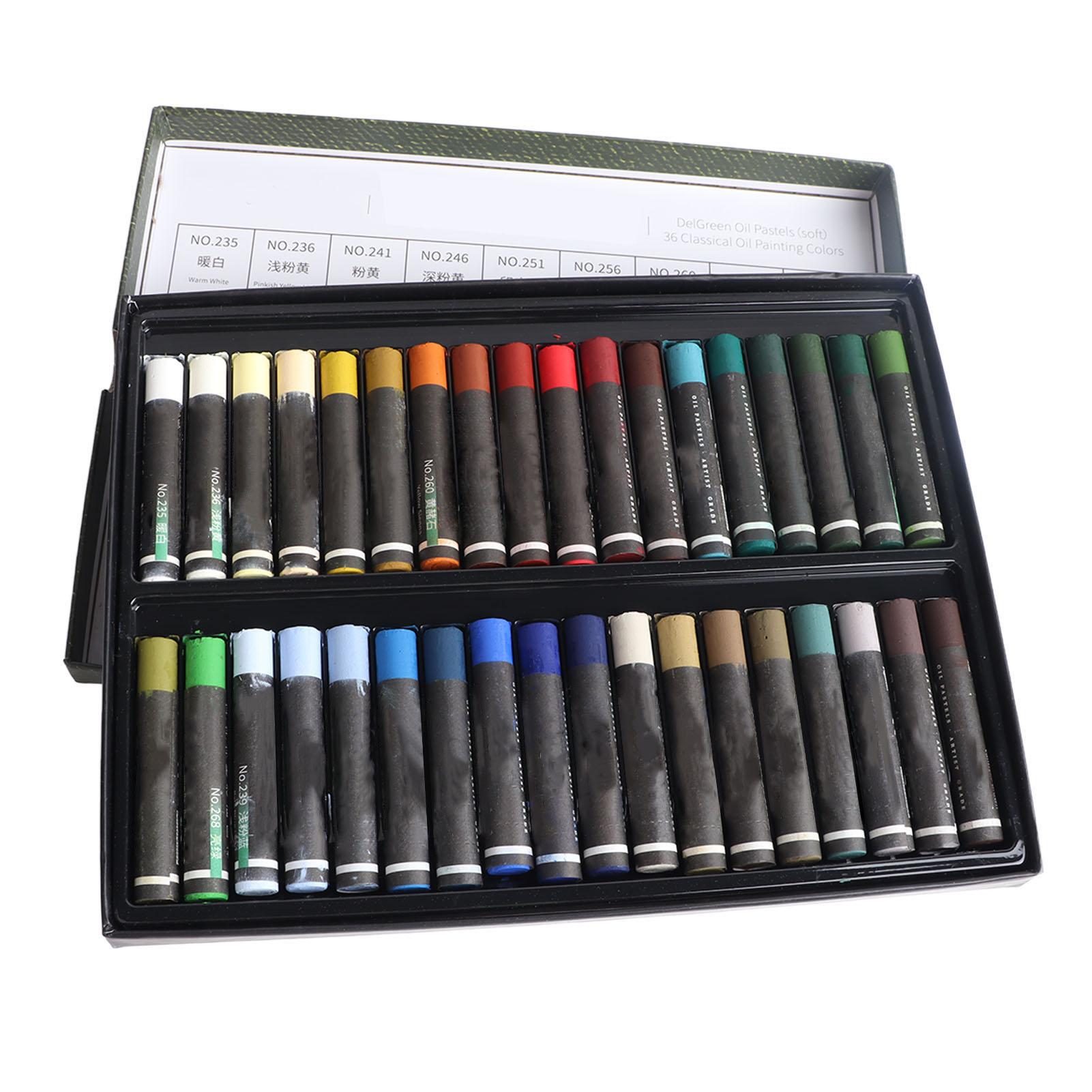 

Набор масляной пастели Professional 36 цветов, высокопигментированная яркая мягкая масляная пастель для начинающих художников