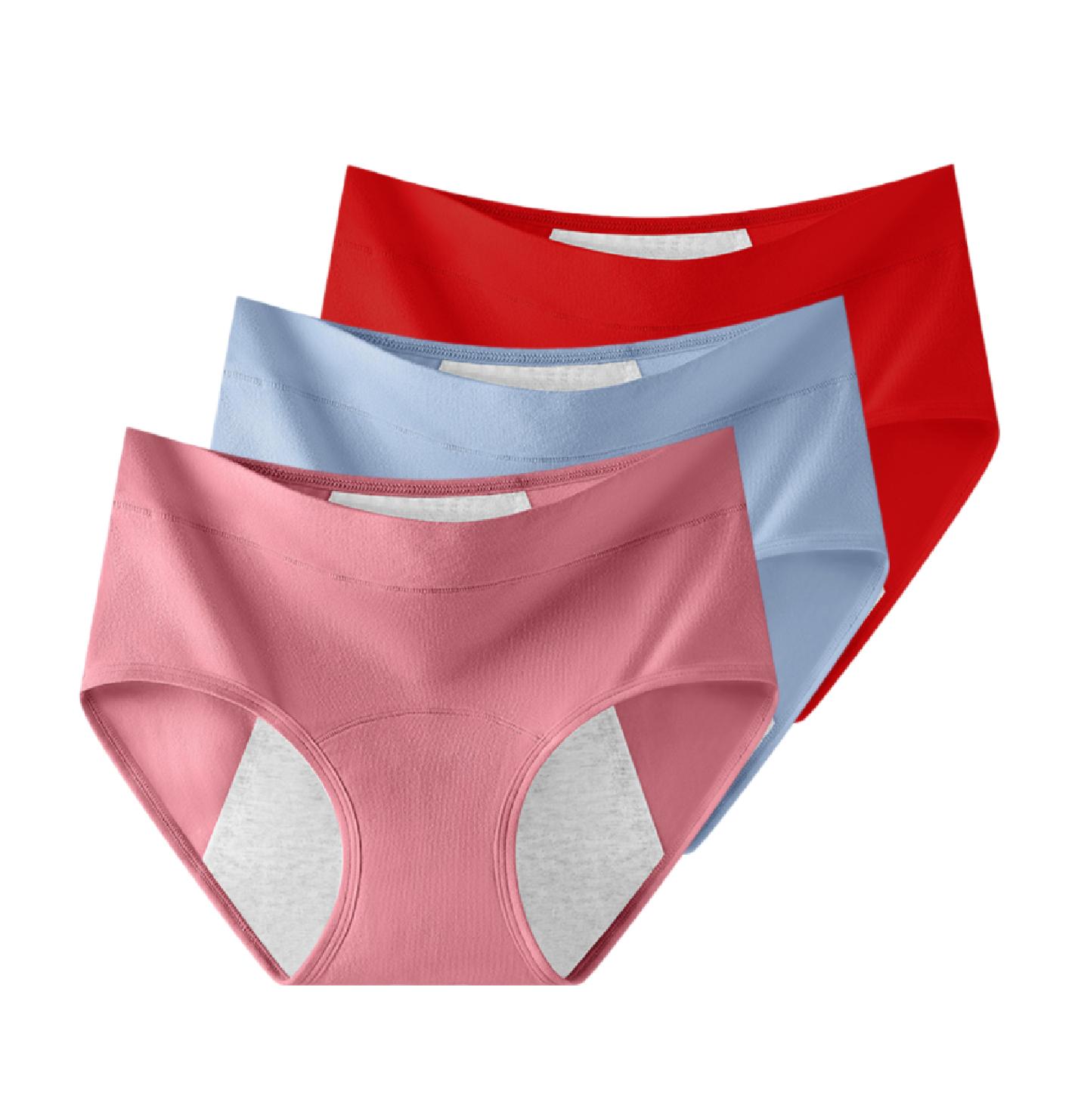 

Женские трусики из 3 предметов, антипротечное хлопковое нижнее белье с высокой талией, антибактериальные трусы, большие размеры XL XXL 3XL 4XL 5XL 6XL 5XL