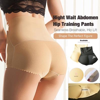 Women Body-Shaping Pants Bottom Fixed Sponge Lifting Buttock Underpant