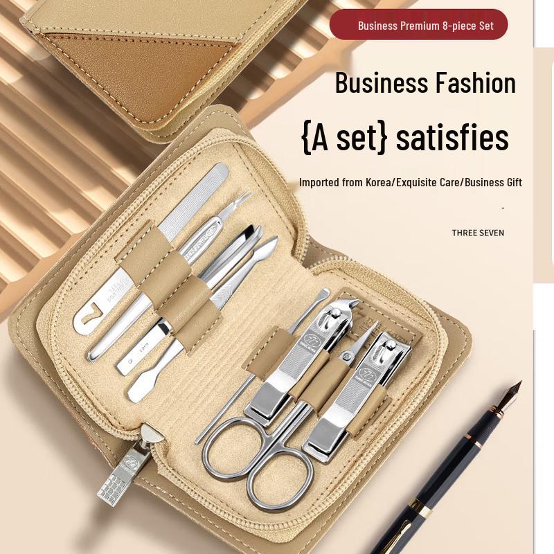 777 Professional 8-Piece Nail Clipper and Manicure Grooming Set