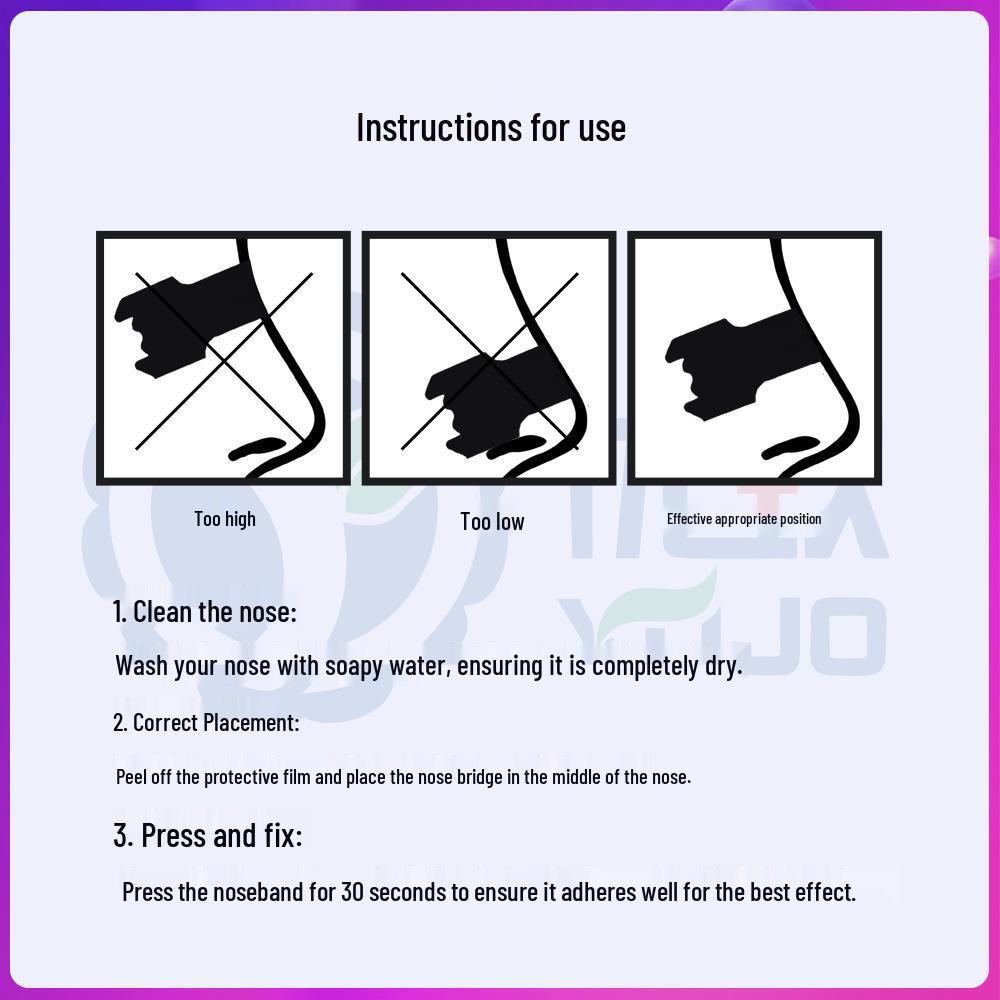 Breathable Anti-Snoring Nasal Strips for Adults & Children