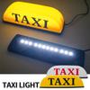 Magnetic Taxi Light Waterproof Taxi Roof Sign Taxi Cab Sign Lamp LED Taxi Board Light Sign Indicator Lamp Quick Install