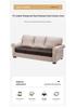 Waterproof Leather Chaise Lounge Sofa Cushion Cover for All Seasons