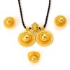 Ethiopian Pendant Zircon And Eritrean Necklaces Earrings Ring For Women Gold Color African Wedding Gifts