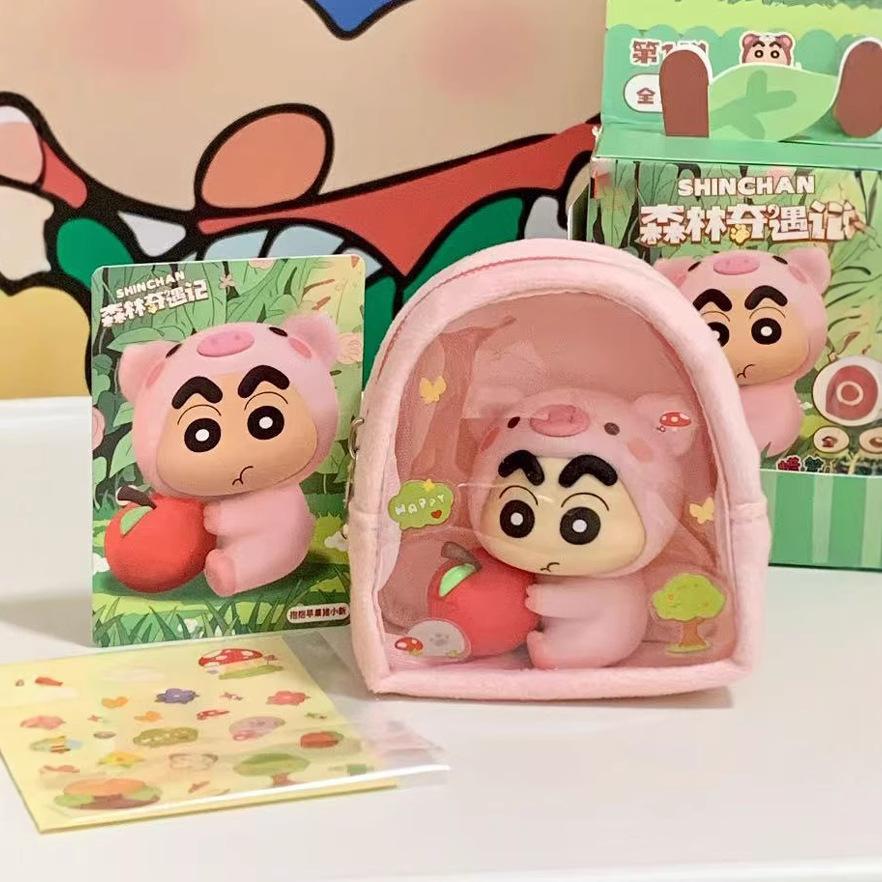 LDCX Crayon Shin-chan Himawari Vinyl Plush Toys  Cute Anime Action Figure Collectible Model Pendant Model Toys