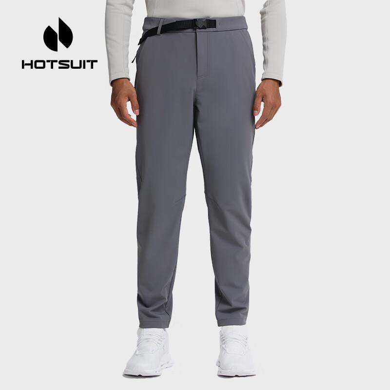 HOTSUIT H1491009 Men s Casual Straight-Fit Woven Trousers XL