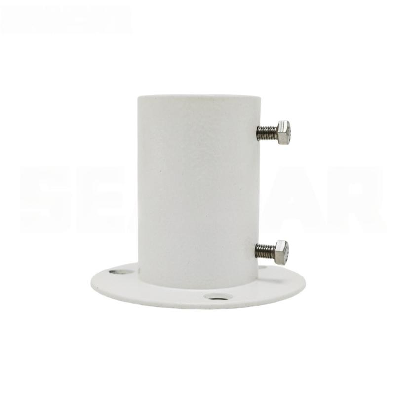 4pack Easyly Install 1.5 In Flanges Base Universals Fit Pool Poles Mount Quicks Setups Durability Construction