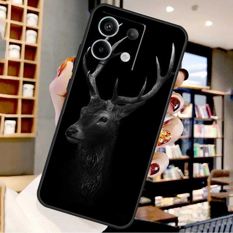Deer For Xiaomi Redmi Note 13 Pro 9 10 11 12 14 15 Pro Plus Case For Redmi 15 12C 13C 14C 10C 15C