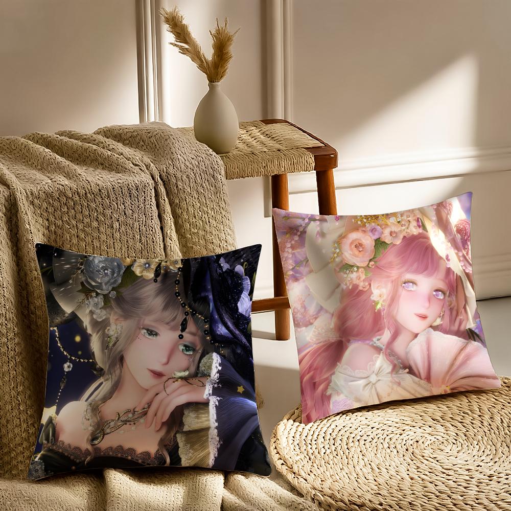 Forward Dreamscape I-Infinity N-Nikki Icon Cushion Cover Pillowcase Anti-Dustmite Living Room Sofa Decor Cushion Room