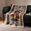 Medieval Knight Tapestry Blanket for All Seasons Blanket Lunch Break Throw Gift